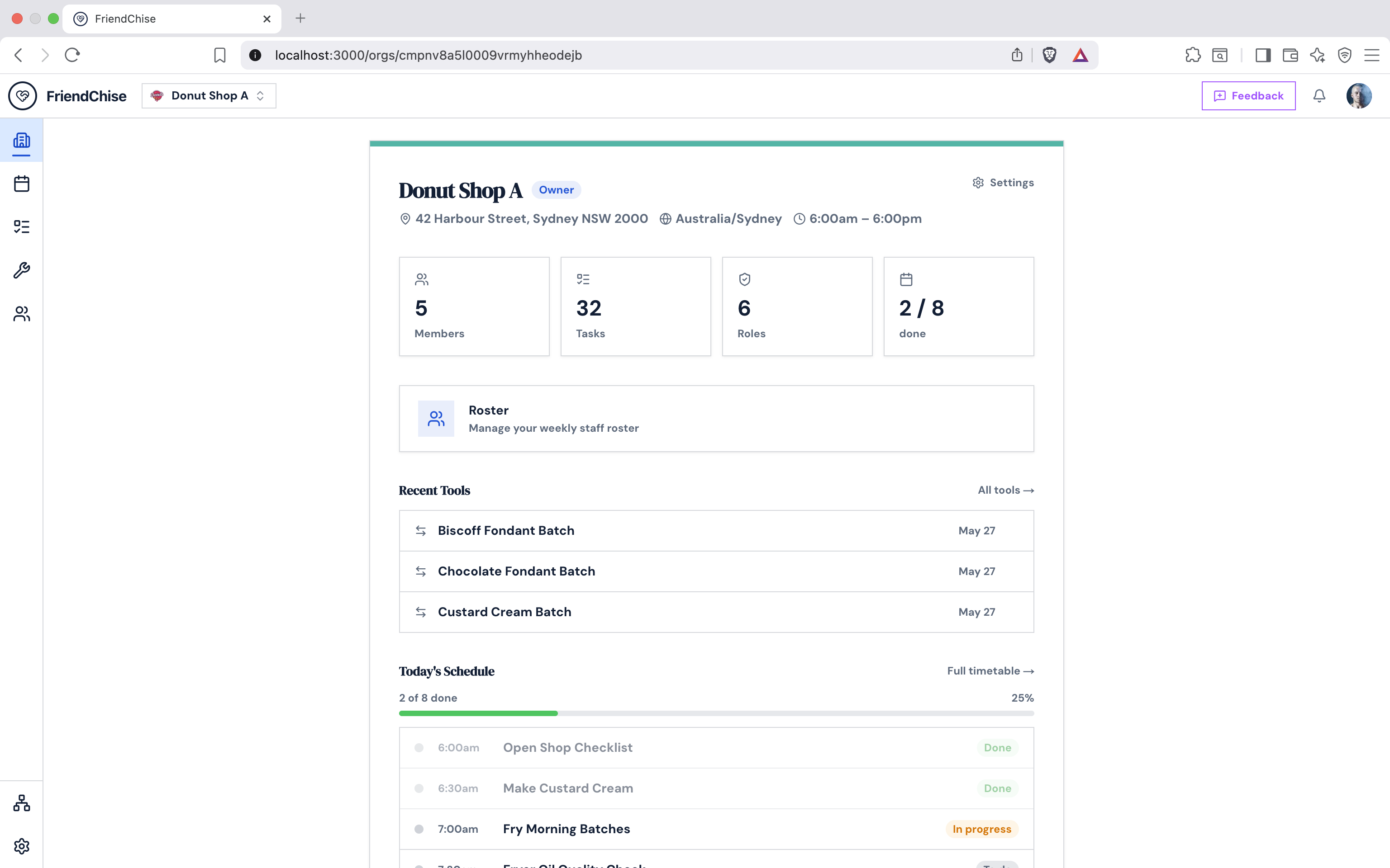 Dashboard